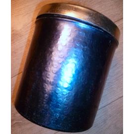Boite A Gateau Ronde En Metal Bleu Nacre Rakuten Paris 04 Paris Retrait Sur Place