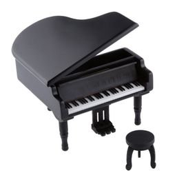 Boite A Musique Pour Piano Mecanique En Bois Noir Boite De Jeu Melody Cadeau Chateau Dans Le Ciel Rakuten