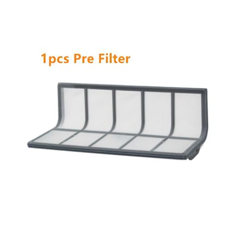 Bote  poussire avec filtre HEPA, cadre avec joints en caoutchouc, filet de pr-filtre pour aspirateur robot Proscenic 790T, accessoires de rechange, bac  poussire