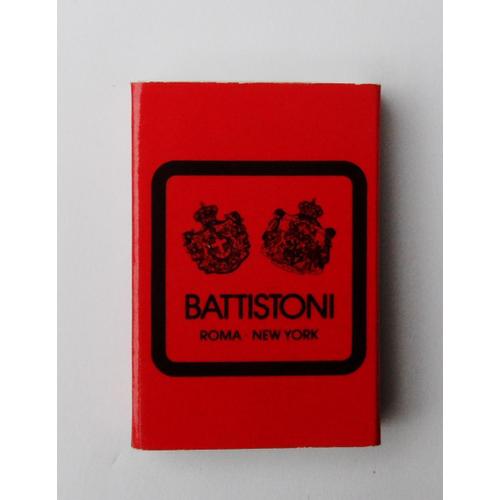 Boite D'allumettes Battistoni
