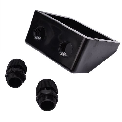 Lot De 7 Supports De Panneau Solaire En ABS Blanc Pour Camping-car, Toit Plat, Camping-car