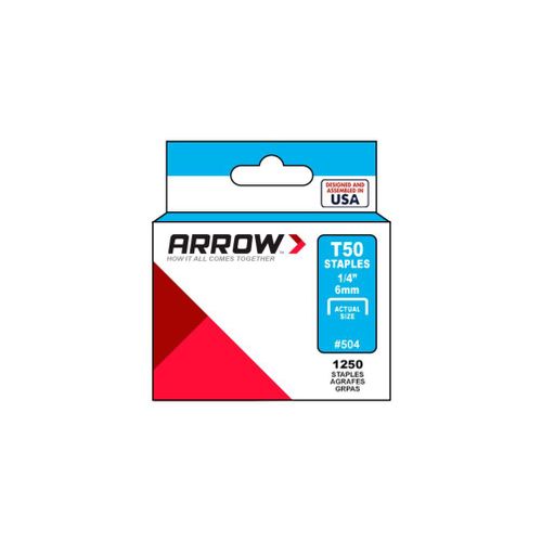Bote De 1000 Agrafes 8 Mm Inox - 0161808 - Arrow