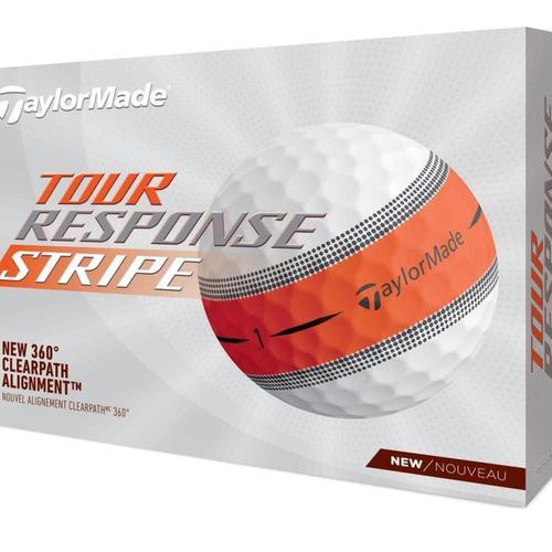 Boite De 12 Balles De Golf Taylormade Tour Response Stripe