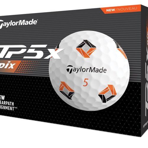 Boite De 12 Balles De Golf Taylormade Tp5 X Pix New
