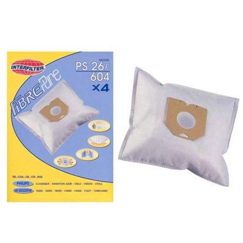Bote de 5 sacs microfibres Aspirateur (35601433 LG BEKO NILFISK FRIAC PHILIPS)
