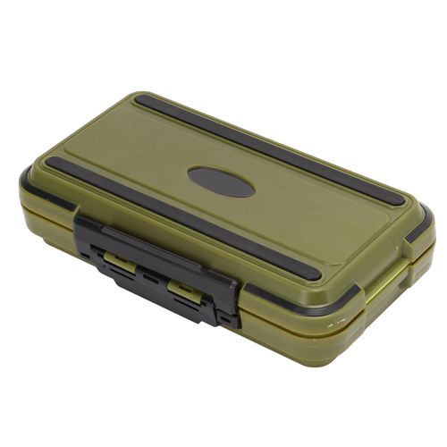 Boite De Peche A Levier, Verrouillage Lateral, Conception Coulissante, Inserts Mobiles, Accessoires De Rangement Pour Pecheurs, Grande Taille 20 X 12 X 5 Cm