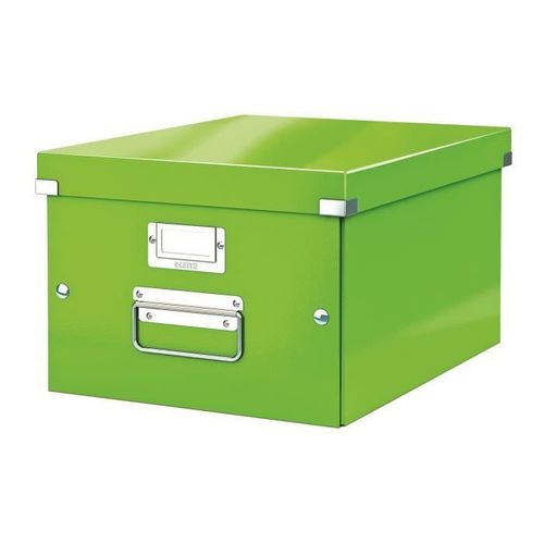Bote De Rangement Carton Leitz Click&Store Wow H 16 X L 21,7 X P 28 Cm Vert