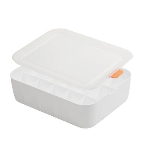Bote De Rangement De Chaussettes  15 Grilles, Bote De Rangement De Vtements De Garde-Robe, Bote De Sparation De Type Tiroir, Bote De Rangement De Tiroir D'armoire, Bote De Rangement Blanche