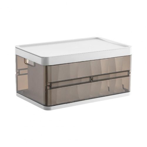 Bote De Rangement Pour Vtements, Garde-Robe, Fournitures D'esprit res, Grande Capacit, Grille Impose Par Le Sourire, Couvercle Anti-Poussire