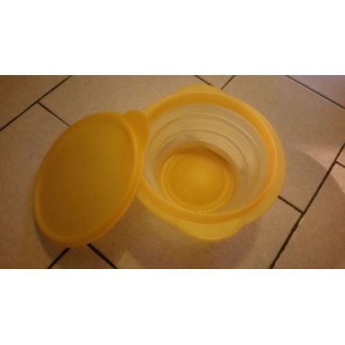 Boite Mini Max Tupperware Jaune 700 Ml Peu Servie