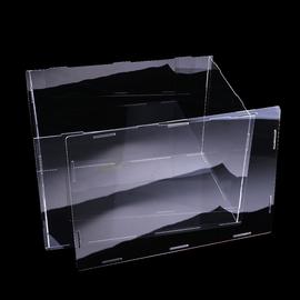 1# KLOVA Boîte de présentation de Figurines d'action de vitrine de Jouet de modèle Anti-poussière de vitrine Acrylique Transparente 