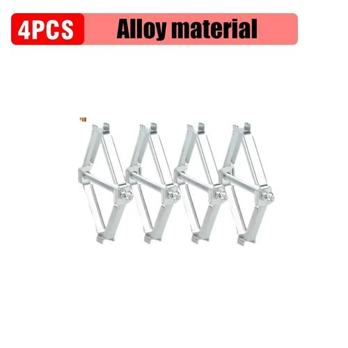 Bote sombre de rparation de cassette 86mm,10 ensembles,interrupteur  vis,ancienne prise,partenaires de remplacement,bote de rparation murale,support le plus rcent - Type Alloy 4pcs #B