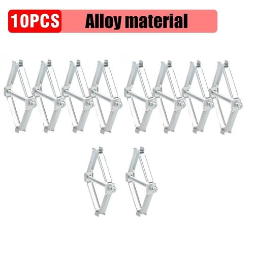 Bote sombre de rparation de cassette 86mm,10 pices,interrupteur  vis,ancienne prise,partenaires de remplacement,bote de rparation murale,support le plus rcent - Type Alloy 10pcs