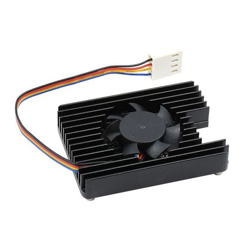 Botier blind en aluminium pour Raspberry Pi CM4, avec contrle PWM 12V 3007, ventilateur de refroidissement, dissipateurs thermiques pour Pi Compute Tech 4
