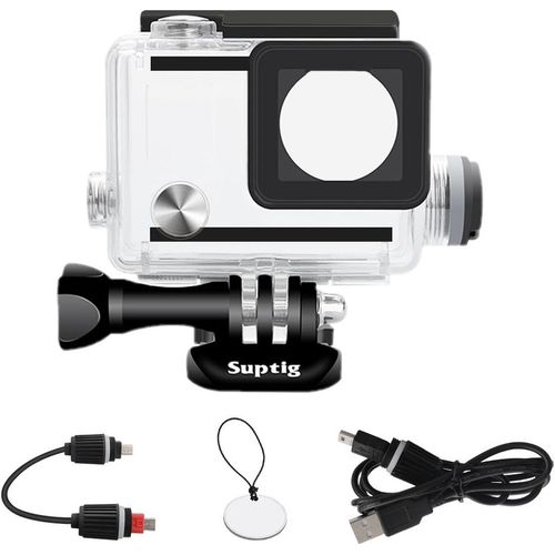 Botier tanche Rechargeable pour camra de Sport extrieure GoPro Hero 4 Hero 3+ Hero3 pour Une Utilisation sous l'eau - tanche jusqu' 40 m.[G3266]