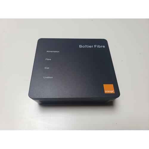 BOITIER FIBRE ORANGE ADAPTATEUR FIBRE OPTIQUE LIVEBOX BOX ECHOLIFE HG8010H