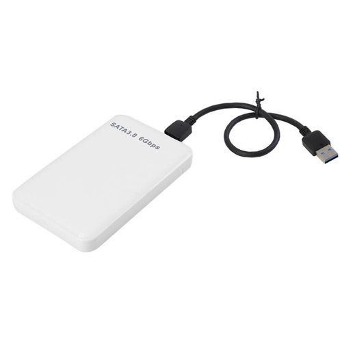 Botier HDD de 2,5 pouces USB 3.0  Sata 3.0 Disque dur Disque dur externe Compatible avec Case Box 6 Gb / s prend en charge 3TB