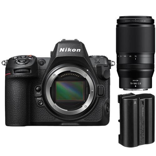 Botier Nikon Z8+Nikon Z 70-180mm F2.8 NIKKOR+Batterie Nikon EN-EL15c