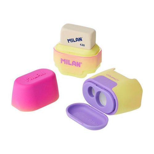 Botier Taille-Crayons Et Gomme Sunset Milan