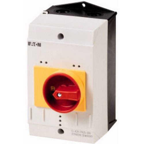 Botier Vide Eaton Ci-K2-Pkz0-Na-Gr 262681 Avec Arrt D'urgence (L X L X H) 160 X 100 X 100 Mm Rouge, Jaune 1 Pc(S)