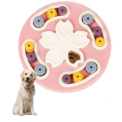 Bol Antidrapant Distributeur De Nourriture Pour Chien, Jouets Puzzle, Alimentation Lente, Jeu D'entranement Interactif, Accessoires Pour Animaux De Compagnie, Augmente Le Qi Du Chiot