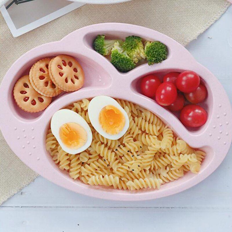 Bol Bebe Assiette Pour Enfants Vaisselle Pour Enfants Bol D Alimentation Pour Bebe Collation Aux Fruits Sous Grille Assiette A Diner Assiettes Pour Bebe Rakuten