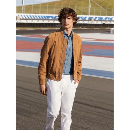 Bomber Smart Casual En Daim Dc Suede Bomber/Desert - Xs
