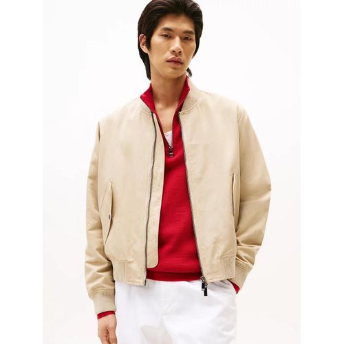 Bomber Smart Casual En Mlange De Lin Dc Luxe Bomber/Sandalwood - Xl