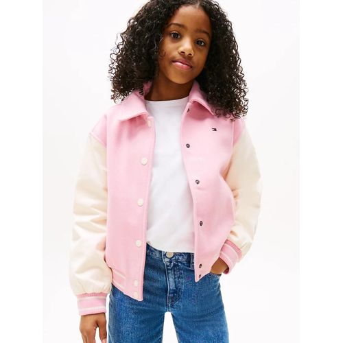 Bomber Universitaire  Logo Au Dos Contrast Varsity Bomber/Multi - 176 Cm