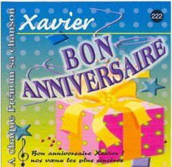 Bon Anniversaire Xavier Cd Rakuten