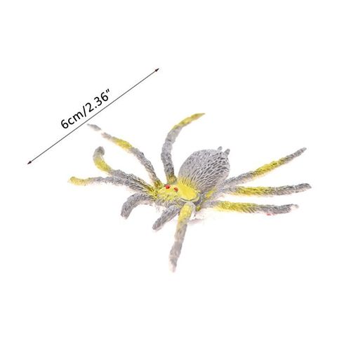 Bon66 6 Pices/Ensemble Simulation Araigne Animal Modle Figures Jouets Halloween Blagues Astuce Enfants Collection ducative Cadeau Y4ud
