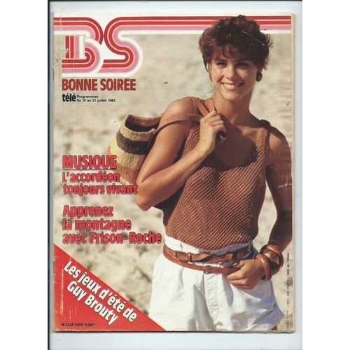 Bonne Soire 1/07/1983 Franoise Mallet-Joris, Omar Sharif & Julie Christie, Florence Arthaud, Jean Le Poulain,Pierre Blanchard, Yvette Horner, Roger Frison-Roche, Emmanuelle Julien, Alain Delon
