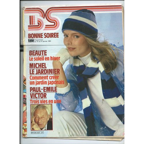 Bonne Soire 15/01/1982 Sami Frey, Marguerite Yourcenar, Le Grand Orchestre Du Splendid, Piccoli & G. Lanvin, Christian Morin & Maryse, Etienne Roda-Gil, Julien Clerc, A. Branduardi, Paul-Emile Victor