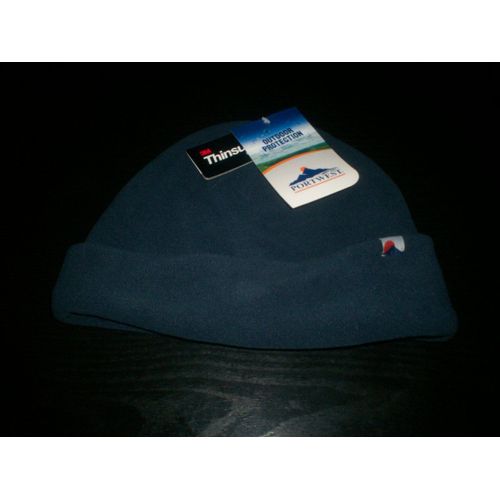Bonnet Bleu Navy Portwest Outdoor Protection Thinsulate Isolant 3m