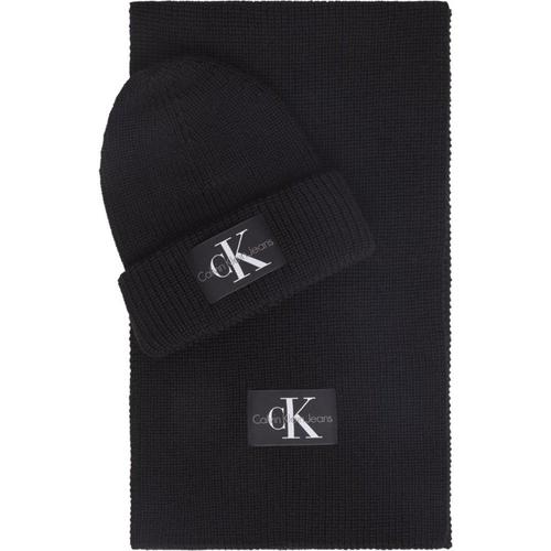 Bonnet Calvin Klein Pack Winter Set Homme Noir