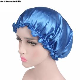 Bonnet De Nuit En Satin Avec Bande Elastique Pour Femme, Accessoire Pour  Cheveux, A La Mode, Nouveau - Bonnets De Douche