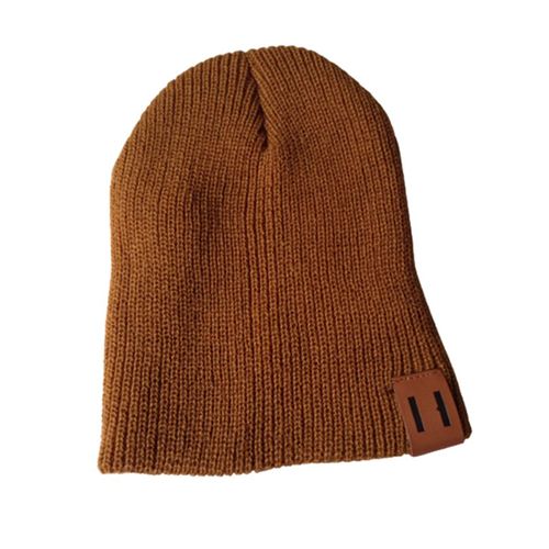 Bonnet Solide Tricot Au Crochet Pour Enfant En Bas-ge, Chapeau, Couvre-Chef, Accessoire, Vtement, Garon, Fille, Nouveau-N