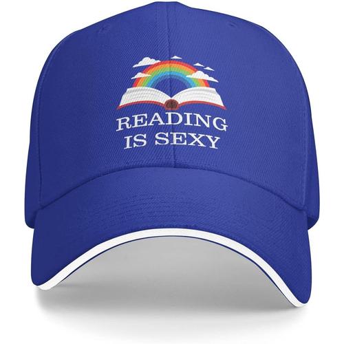 Bookworm Gift Hat Reading Is Sexy Hat Hommes Casquette De Baseball Avec Chapeau Design