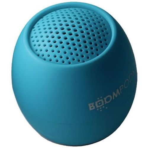 Boompods Zero Talk Enceinte Bluetooth Amazon Alexa intgr directement, fonction mains libres, anti-chocs, tanche   leau bleu