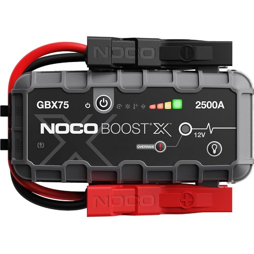 Boost X Gbx75 2500a 12v Booster Batterie Voiture Lithium Ultrasafe,Chargeur Batterie Portable Usb-C Et Cbles De Dmarrage Pour Moteurs  Essence Jusqu' 8,5l Et Moteurs Diesel Jusqu' 6,5l