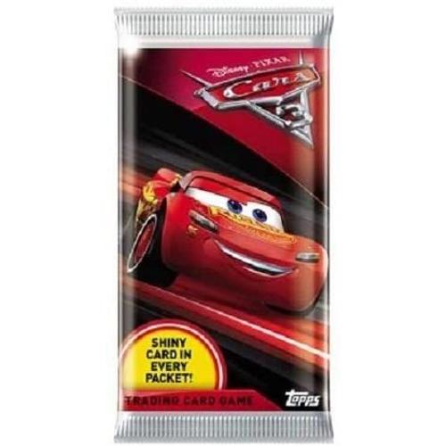 Booster Disney Pixar Cars 3 - Paquet De 5 Cartes
