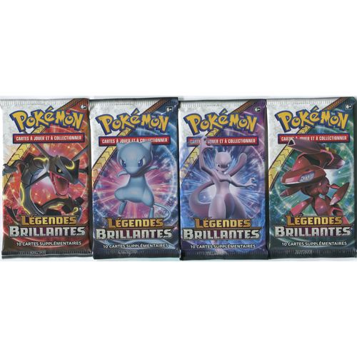 Booster Pokemon "Soleil & Lune" SL3b Légendes Brillantes De 10 Cartes (En Français) Rakuten
