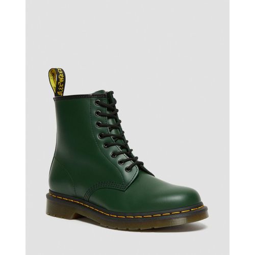 Dr Martens Boots 1460 En Cuir Smooth - Green Smooth - 41