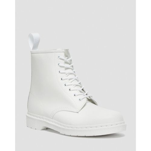 Dr Martens Boots 1460 Mono En Cuir Smooth - White Smooth - 37
