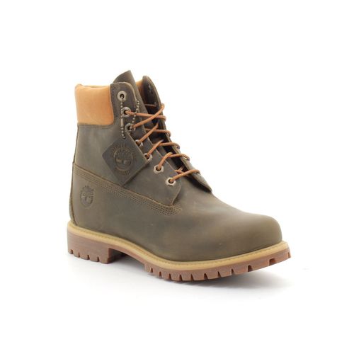 Timberland - Boot Impermable  Lacets Pour Homme En Vert Olive 6-Inch - Kaki - 40