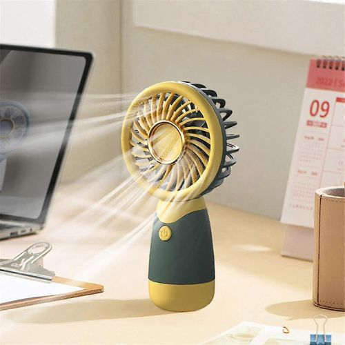 Bordure de ventilateur de poche Petit ventilateur de poche Mini ventilateur portable USB Rechargeable Fan cadeau silencieux,B