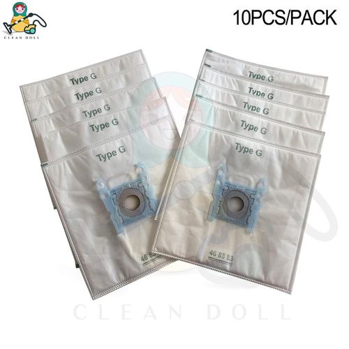 BOS-G-BG-10PK - Type G G-Sacs pour Aspirateur Bosch Sac  Poussire GL-30 GL-20 GL-40 GL-45 BGL8508 Sacs Sphera Pices De Rechange