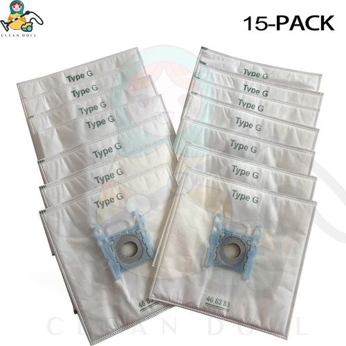 BOS-G-BG-15PK - Type G G-Sacs pour Aspirateur Bosch Sac  Poussire GL-30 GL-20 GL-40 GL-45 BGL8508 Sacs Sphera Pices De Rechange