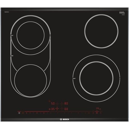 Bosch Pkm675dp1d Acier Affin Autosuffisantes Plaque, Cramique, 60cm