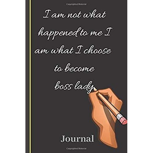 Boss Lady: Motivation Boss Lady Journal/Notebook: Girl Boss Lined Notebook For Women / Funny Journal Gift To Write In 120 Pages ,9x6   de boos lady, Funny Quotes  Format Broch 